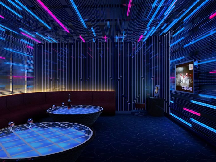 佰樂(lè)星KTV墻板施工案例