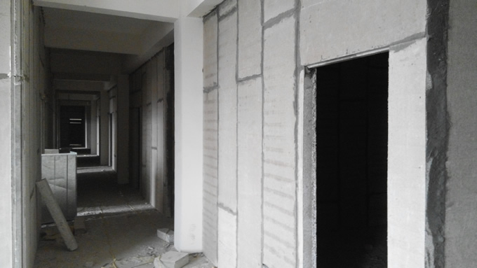 武漢盛世皇廷KTV隔墻板施工案例