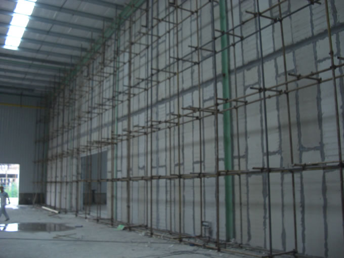 虎泉廣場輕質(zhì)墻板施工案例