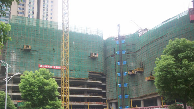 恩施雅苑酒店輕質(zhì)墻板施工案例