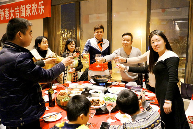 2016年博悅佳新春年會(huì)，大家歡聚一堂