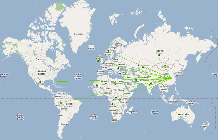 博悅佳輕質(zhì)隔墻板國外銷售網(wǎng)絡(luò)，輕質(zhì)隔墻板在國外的銷售國家及地點(diǎn)
