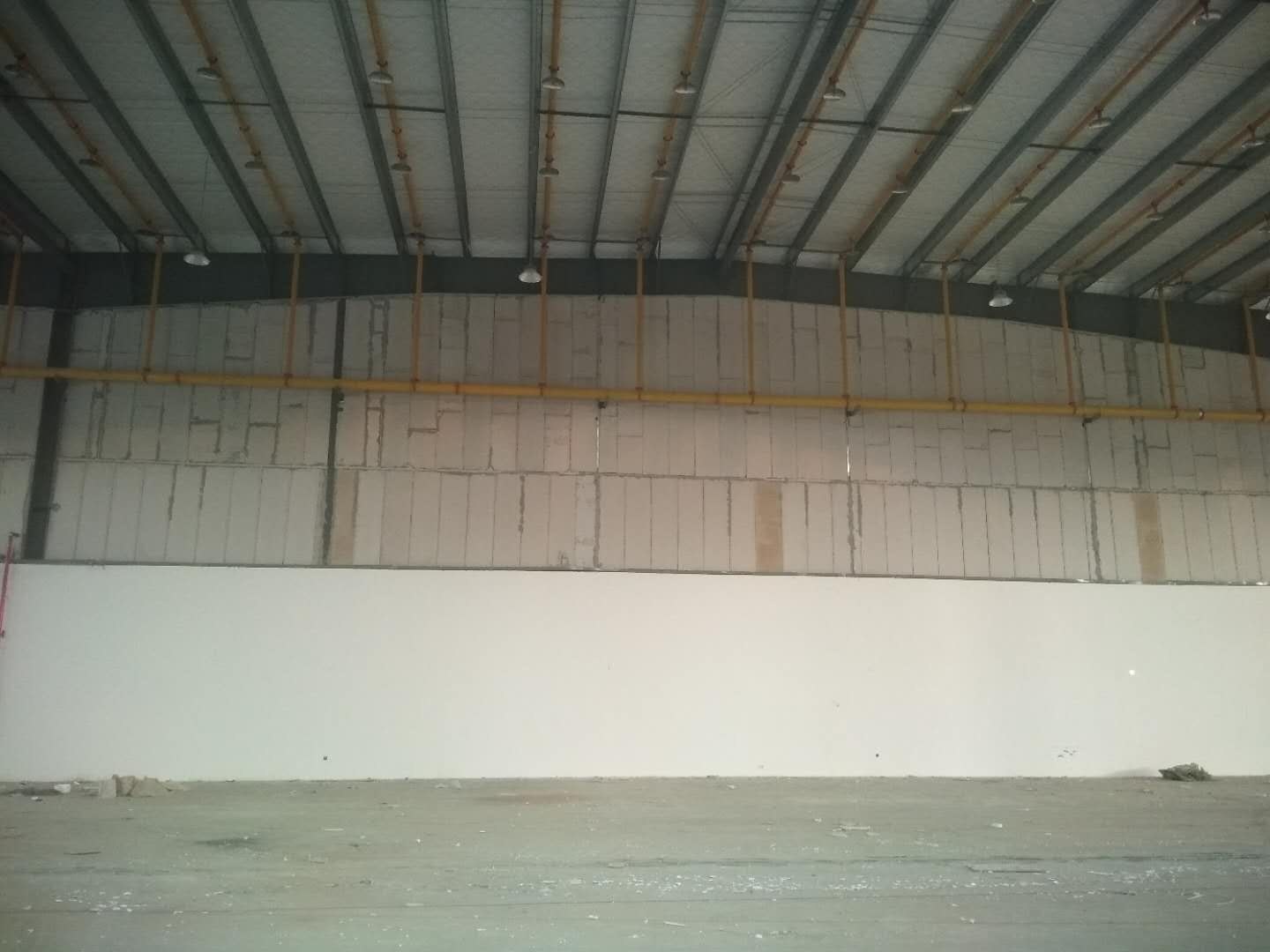 奓山工地防火墻工程