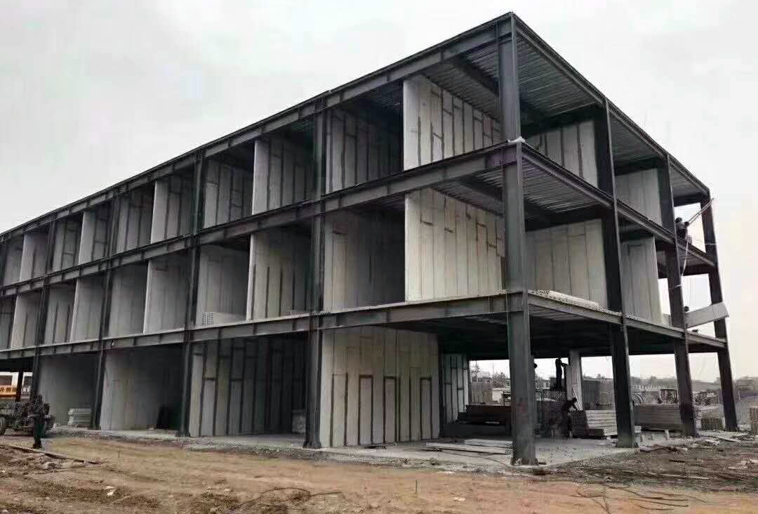 博悅佳輕質(zhì)隔墻板在鋼結(jié)構(gòu)建筑中的應用