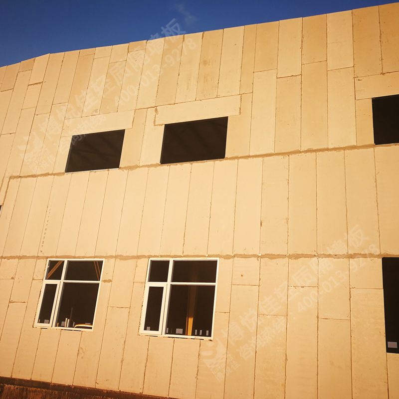 工業(yè)廠房輕質(zhì)隔墻板外墻工程案例