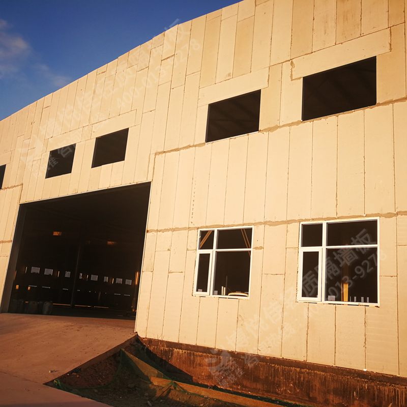 工業(yè)廠房輕質(zhì)隔墻板外墻工程案例