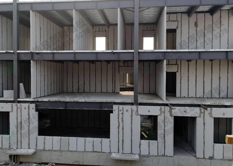 博悅佳輕質隔墻板在鋼結構中的應用案例