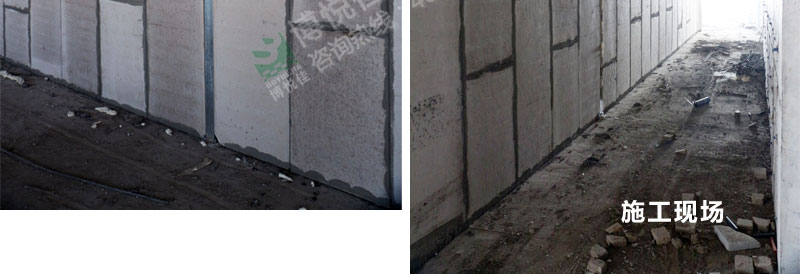 武漢漢陽(yáng)摩爾城二期輕質(zhì)隔墻工程