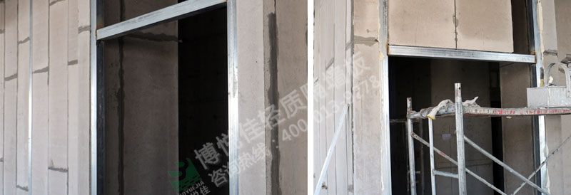 武漢漢陽(yáng)摩爾城二期輕質(zhì)隔墻工程