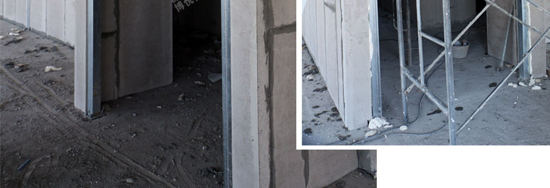 武漢漢陽(yáng)摩爾城二期輕質(zhì)隔墻工程