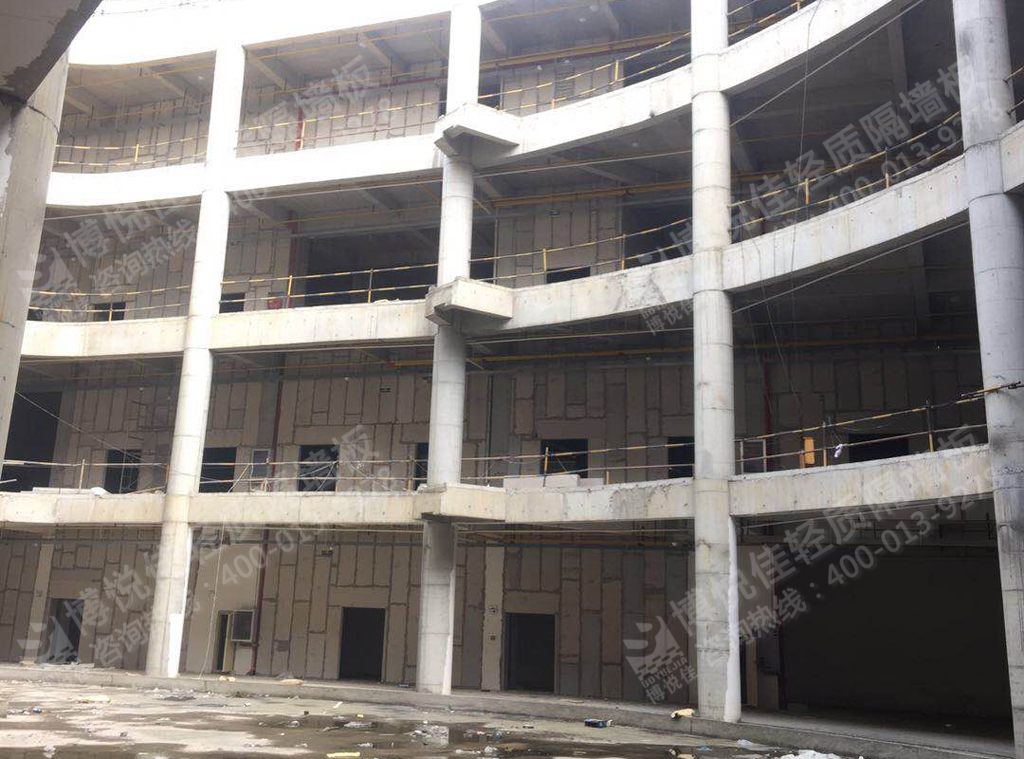 博悅佳輕質(zhì)隔墻板 弧形墻面也能輕松搞定