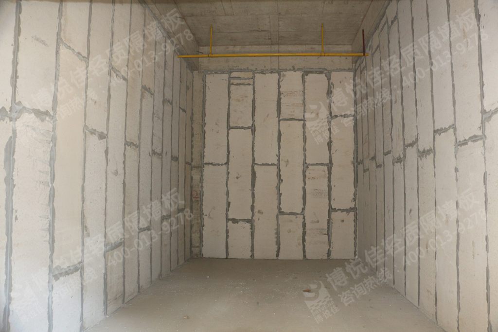 博悅佳工程案例圖片欣賞:新城陽光國際廣場輕質(zhì)隔墻工程