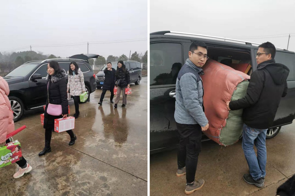 湖北博悅佳春節(jié)前慰問敬老院活動簡報