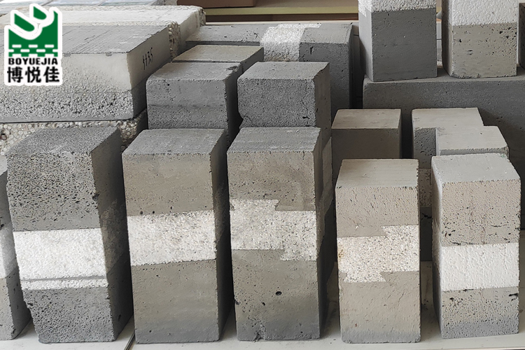 復合夾芯自保溫砌塊，自保溫外墻一體板樣品圖2